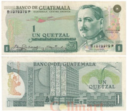 Бона. Гватемала 1 кетсаль 1978 год. Хосе Пинто. (VF-XF)