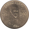  Сан-Марино. 200 лир 1984 год. Энрико Ферми. 