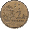  Австралия. 2 доллара 1989 год. Австралийский абориген. 