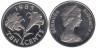  Бермудские острова. 10 центов 1983 год. Бермудская лилия. (Proof) 