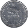  Французская Полинезия. 1 франк 2009 год. Гавань. 