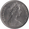  Бермудские острова. 25 центов 1979 год. Белохвостый фаэтон. 