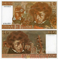 Бона. Франция 10 франков 1975 год. Гектор Берлиоз. (XF)