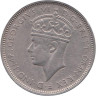  Британская Западная Африка. 3 пенса 1940 год. Георг VI. (N) 