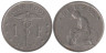  Бельгия. 1 франк 1923 год. BELGIE. 