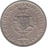  Мозамбик. 2,5 эскудо 1954 год. Мозамбик в составе Португалии. 