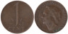  Нидерланды. 1 цент 1948 год. 