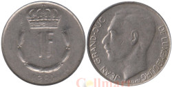 Люксембург. 1 франк 1981 год. Великий герцог Жан.