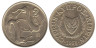  Кипр. 2 цента 1998 год. Козы. 