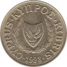  Кипр. 2 цента 1998 год. Козы. 