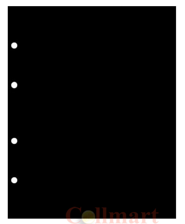  Лист разделительный (10 штук) Черный. "Optima" - 200х250 мм. (СОМС) 