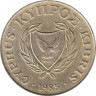  Кипр. 10 центов 1985 год. Декоративная ваза. 