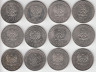  Польша. Набор монет 1979-1989 год. Польские короли. (12 штук) 
