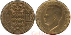 Монако. 10 франков 1950 год.