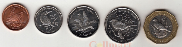  Кабо-Верде. Набор монет 1994 год (5 штук). Птички. 