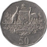  Австралия. 50 центов 2001 год. Австралия. (Столетие Федерации) 