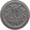  Польша. 10 грошей 2004 год. Герб. 