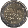  Финляндия. 2 евро 2013 год. Морошка. 