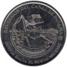  Панама. 1 бальбоа 2004 год. Президент Мирейя Москосо. 