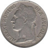  Бельгийское Конго. 1 франк 1926 год. (Надпись на голландском "ALBERT KONING DER BELGEN") 