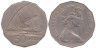  Фиджи. 50 центов 2009 год. Фиджийское каноэ. 