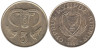  Кипр. 5 центов 1990 год. Бык. 