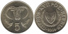  Кипр. 5 центов 2004 год. Бык. 
