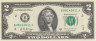  Бона. США 2 доллара 2017 год. Томас Джефферсон. (Пресс) 