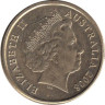  Австралия. 2 доллара 2008 год. Австралийский абориген. 