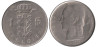  Бельгия. 1 франк 1977 год. BELGIE 