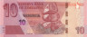  Бона. Зимбабве 10 долларов 2020 год. Мыс буйволов. (Пресс) 