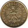  Польша. 1 грош 2009 год. 