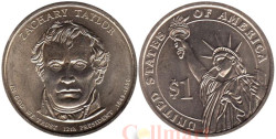 США. 1 доллар 2009 год. 12-й президент Закари Тейлор (1849-1850). (P)