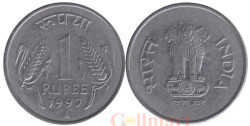 Индия. 1 рупия 1997 год. (Mo - Мехико)