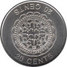  Соломоновы острова. 20 центов 2012 год. Кулон Малаита. 