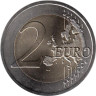  Португалия. 2 евро 2012 год. 10 лет наличному обращению евро. 