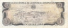  Бона. Доминиканская Республика 1 песо оро 1981 год. Хуан Пабло Дуарте. (VF) 
