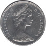 Канада. 1 доллар 1967 год. 100 лет Конфедерации Канада. 