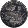  Сьерра-Леоне. 1 доллар 2006 год. Христофор Колумб. 