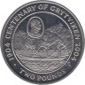  Южная Георгия. 2 фунта 2004 год. 100 лет городу Грютвикен. 