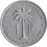  Руанда-Урунди. 1 франк 1958 год. 