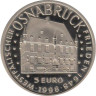  Нидерланды. 5 пробных евро 1998 год. Парусник (Оснабрюк). 
