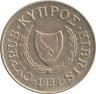  Кипр. 20 центов 1994 год. Зенон Китийский. 