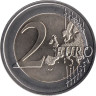  Австрия. 2 евро 2022 год. 35 лет программе Эразмус. 