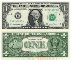 Бона. США 1 доллар 2013 год. Джордж Вашингтон. (Пресс)