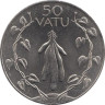 Вануату. 50 вату 1999 год. Клубни ямса. 