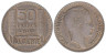  Алжир. 50 франков 1949 год. Марианна. 
