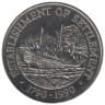  Острова Питкэрн. 1 доллар 1990 год. 200 лет созданию поселения. 