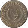 Кипр. 5 центов 1998 год. Бык. 