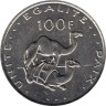  Джибути. 100 франков 2013 год. Верблюды. 